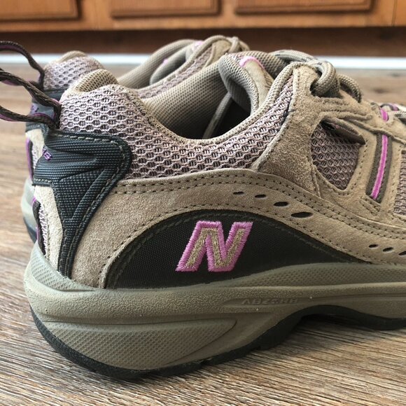 New Balance 646 Brown Suede Hiking Trail Shoes Women US8.5 Water resistance - Picture 8 of 11